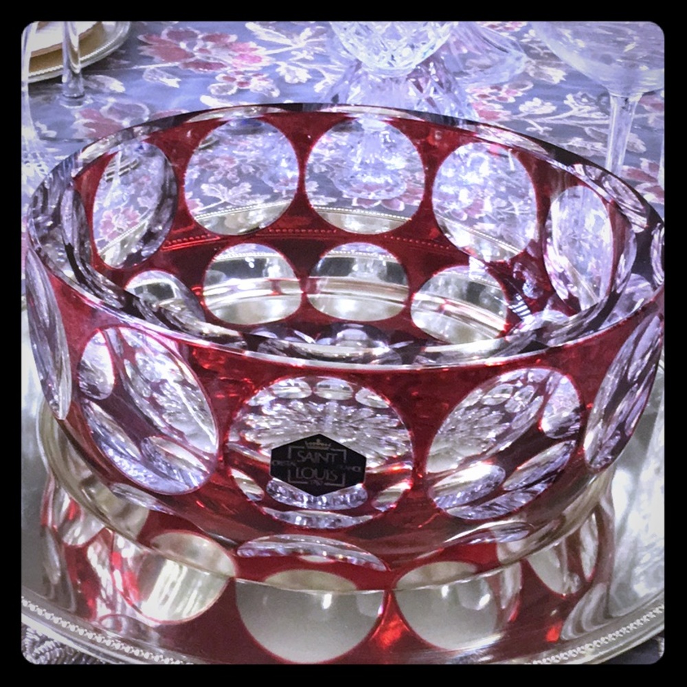 SAINT LOUIS CRYSTAL FRANCE 1767